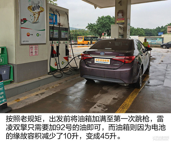 城市也有低油耗？ 丰田雷凌双擎油耗测试