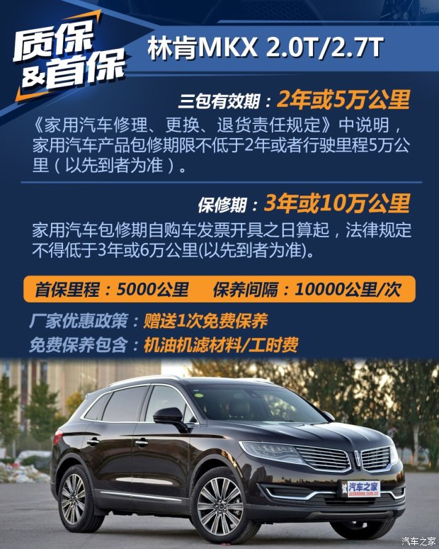 林肯 林肯MKX 2015款 2.7T 四驱尊耀版